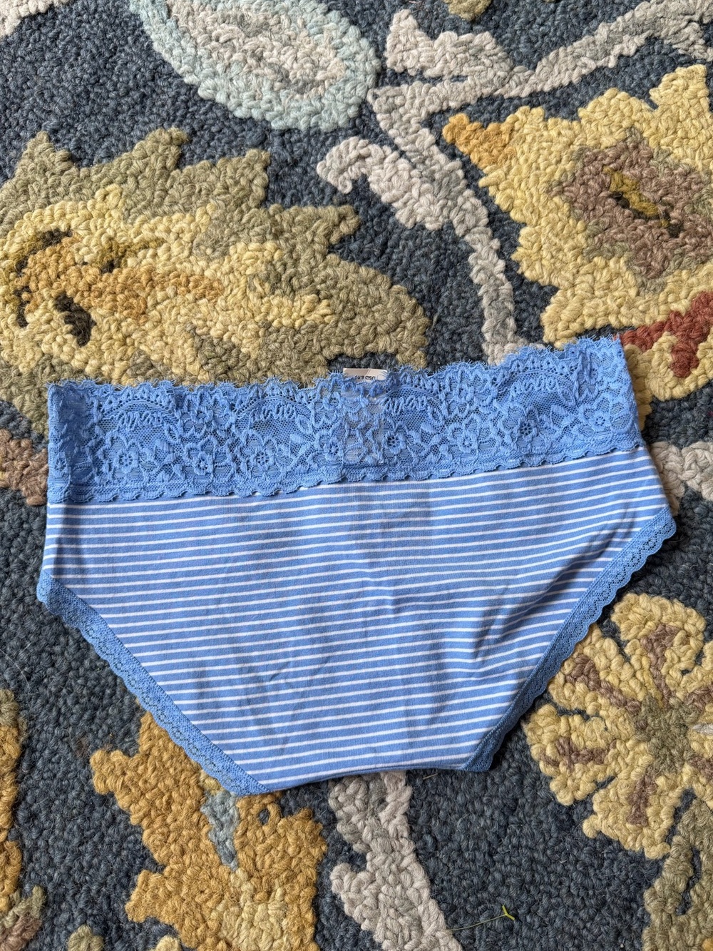 Aerie NWTs Superchill Cotton Eyelash Lace
Boybrief Underwear in Laundry Blue - Picture 3 of 5
